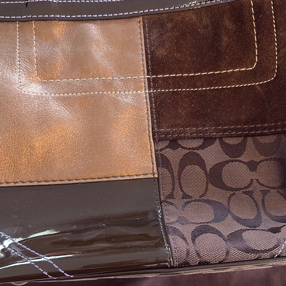 Coach Patchwork Handbag - Picture 6 of 8